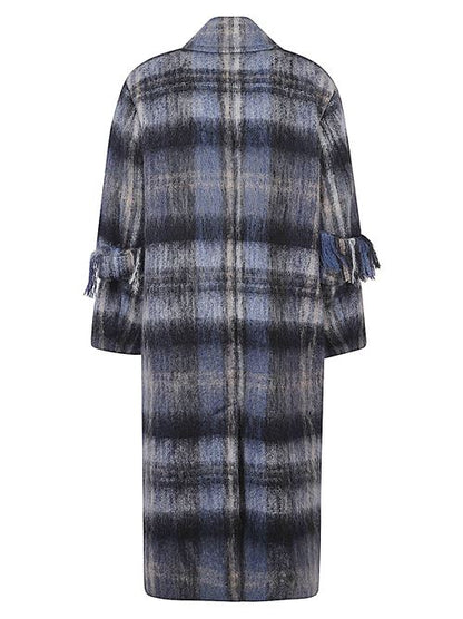 WOOL SINGLE-BREASTED COAT