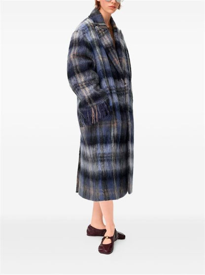 WOOL SINGLE-BREASTED COAT