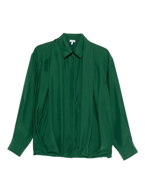 SILK DRAPED SHIRT