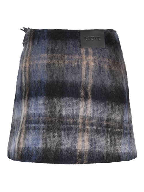 WOOL BLEND MINI SKIRT