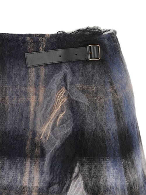 WOOL BLEND MINI SKIRT