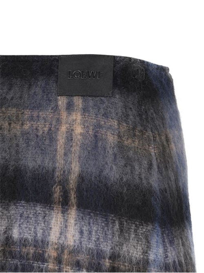 WOOL BLEND MINI SKIRT