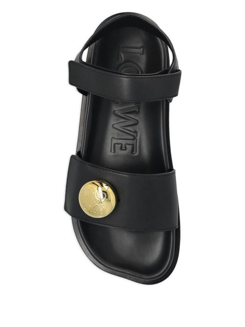 PEBBLE FUSSBETT LEATHER SANDALS
