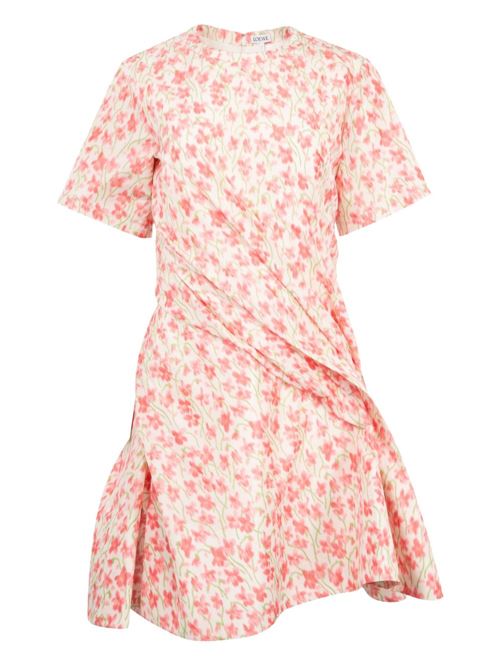 PRINTED TWISTED DRESS
