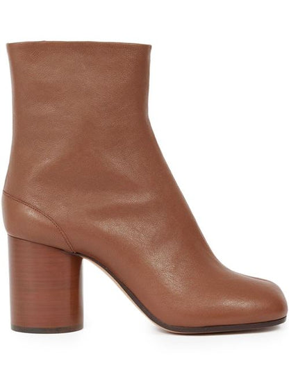 TABI LEATHER ANKLE BOOTS