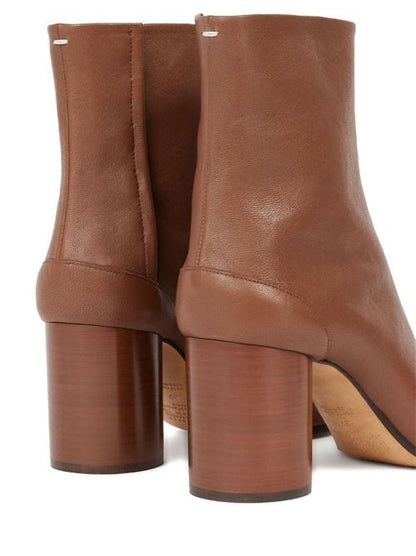 TABI LEATHER ANKLE BOOTS