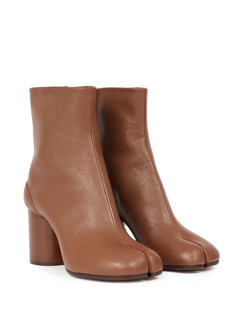 TABI LEATHER ANKLE BOOTS