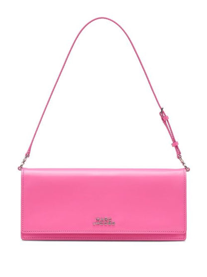 THE MIRROR SHOULDER LEATHER BAG