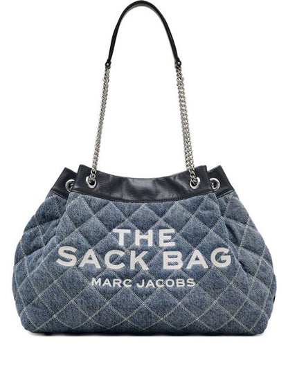 THE CHAIN SACK LARGE COTTON SHOULDER BAG