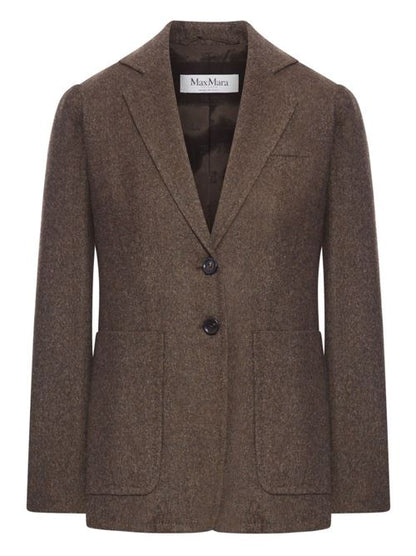 WOOL SINGLE-BREASTED JACKET