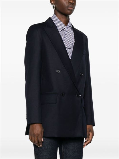 DOUBLE-BREASTED WOOL JACKET