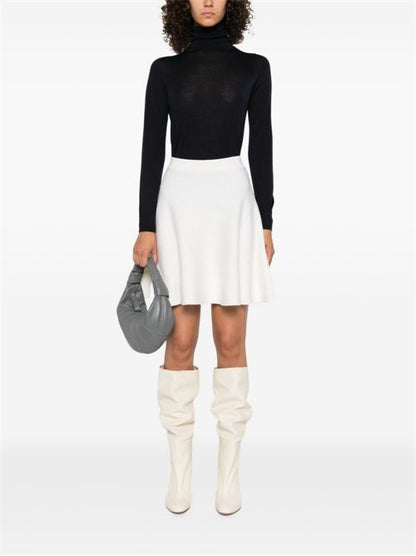 WOOL MIDI SKIRT