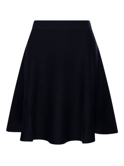 WOOL MIDI SKIRT