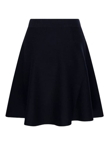 WOOL MIDI SKIRT