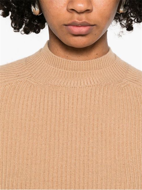 CREW NECK SWEATER IN CASHMERE WOOL