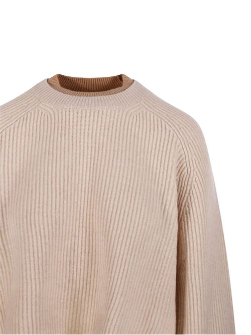 CREW NECK SWEATER IN CASHMERE WOOL