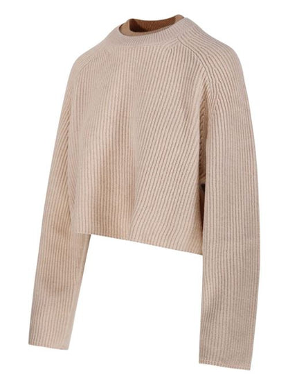 CREW NECK SWEATER IN CASHMERE WOOL