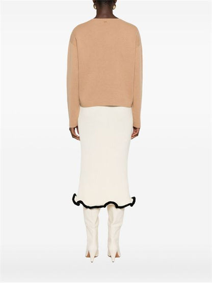 V-NECK SWEATER IN CASHMERE WOOL
