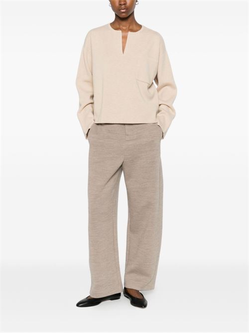 V-NECK SWEATER IN CASHMERE WOOL
