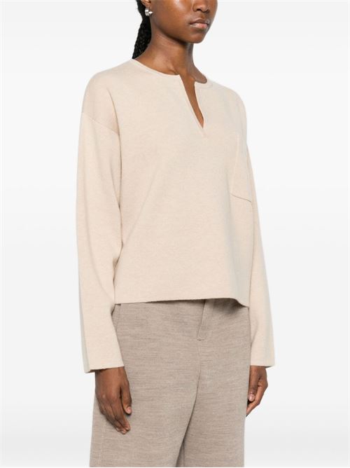 V-NECK SWEATER IN CASHMERE WOOL
