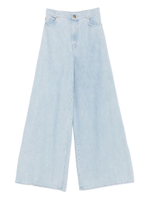 WIDE-LEG DENIM JEANS