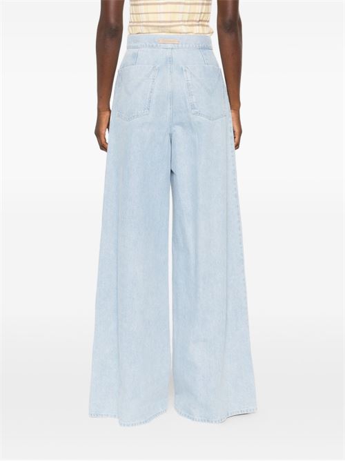 WIDE-LEG DENIM JEANS