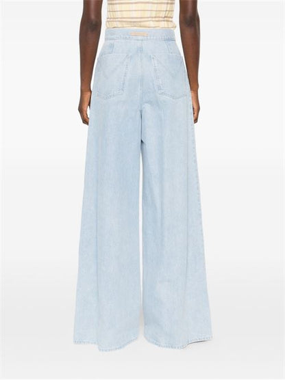 WIDE-LEG DENIM JEANS