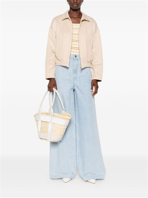 WIDE-LEG DENIM JEANS