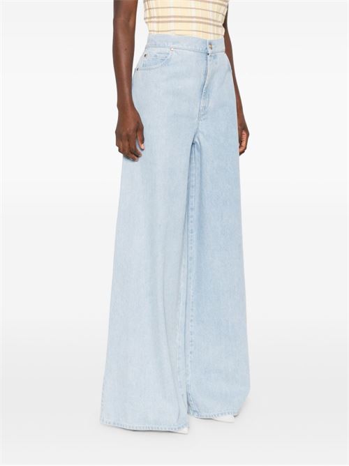 WIDE-LEG DENIM JEANS