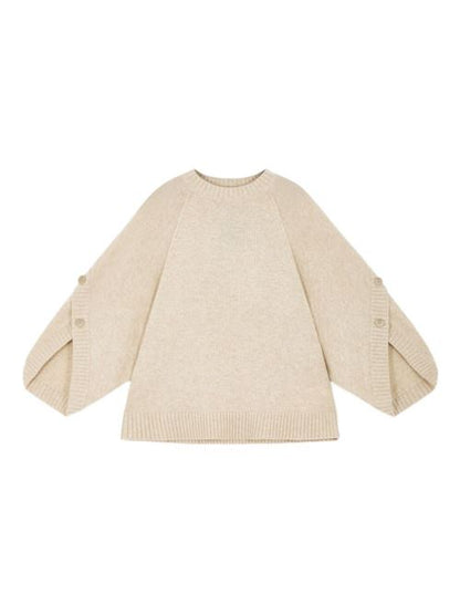 CREW NECK SWEATER IN CASHMERE WOOL