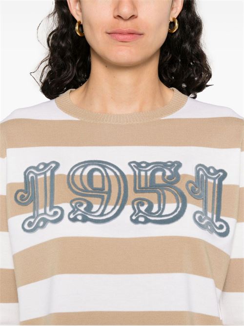 WOOL STRIPED SWEATER