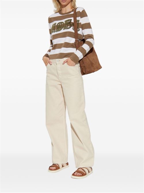 STRIPED WOOL SWEATER