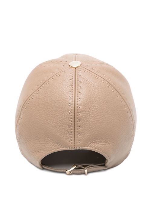 LEATHER BASEBALL HAT
