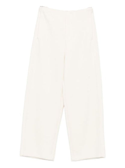 WOOL AND COTTON TROUSERS