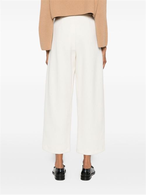 WOOL AND COTTON TROUSERS