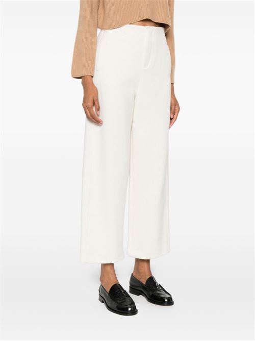 WOOL AND COTTON TROUSERS