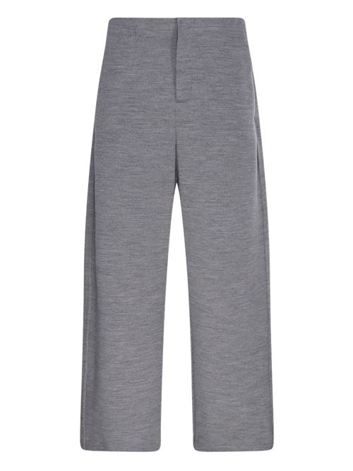WOOL AND COTTON TROUSERS