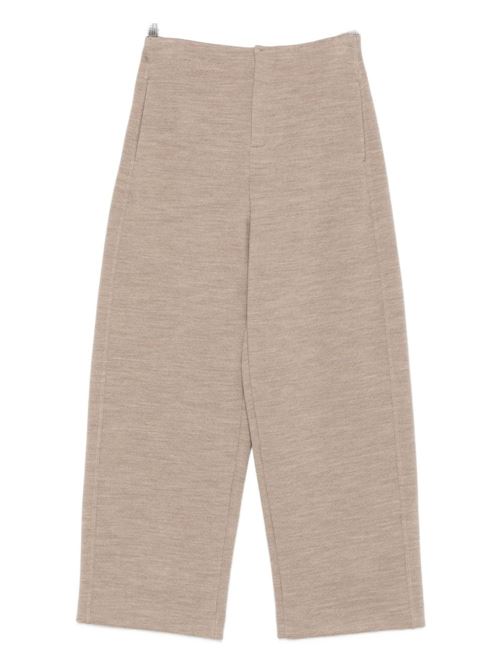 WOOL AND COTTON TROUSERS