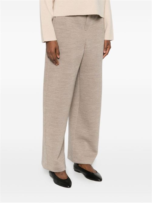 WOOL AND COTTON TROUSERS