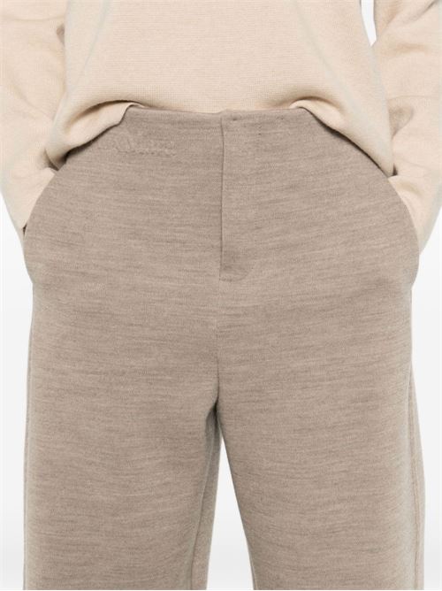 WOOL AND COTTON TROUSERS