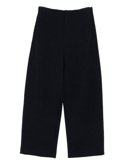 WOOL AND COTTON TROUSERS
