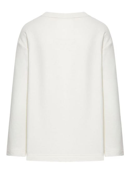 CREWNECK COTTON SWEATSHIRT