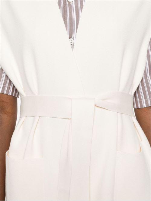 BELTED LONG VEST