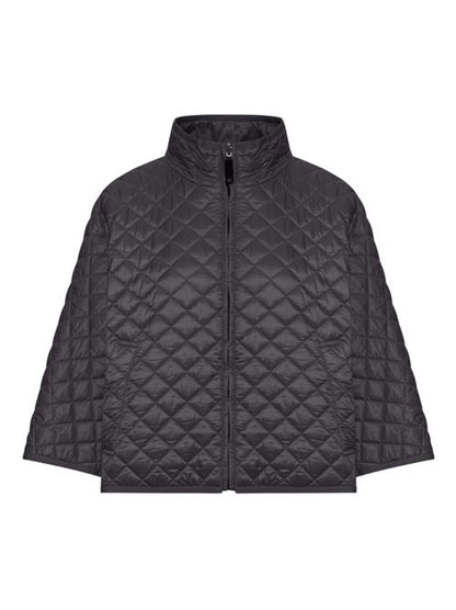 QUILTED NYLON CAPE