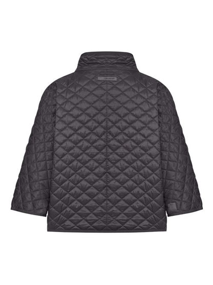 QUILTED NYLON CAPE