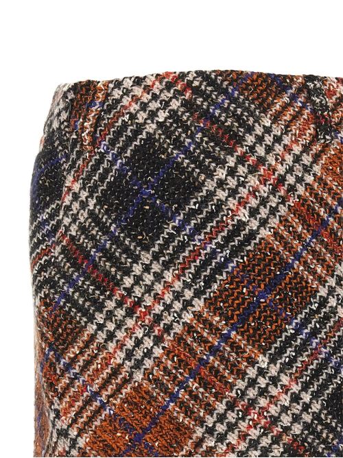 WOOL BLEND MINI SKIRT