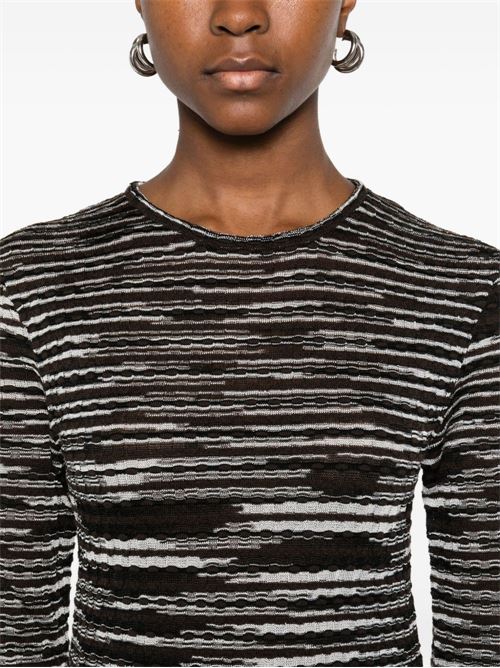 WOOL BLEND CREWNECK SWEATER