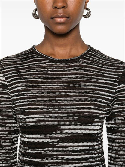 WOOL BLEND CREWNECK SWEATER