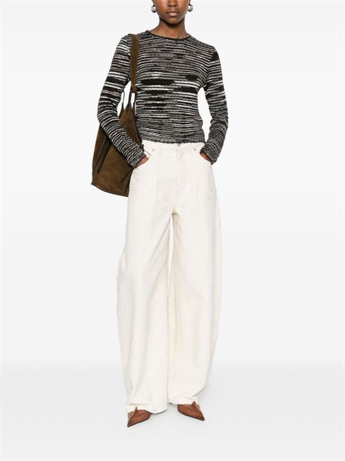WOOL BLEND CREWNECK SWEATER