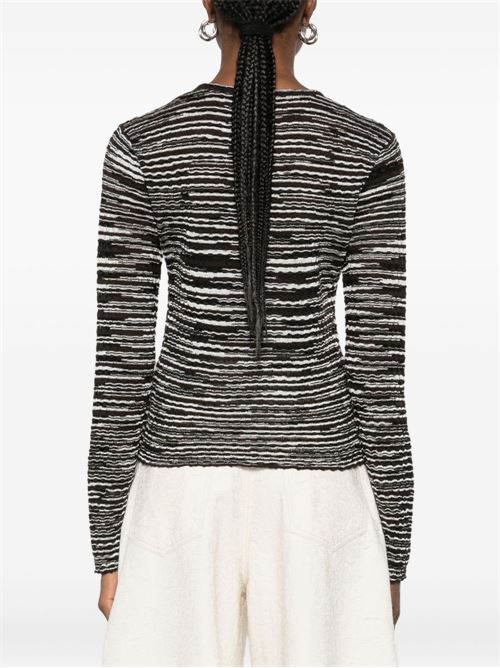 WOOL BLEND CREWNECK SWEATER